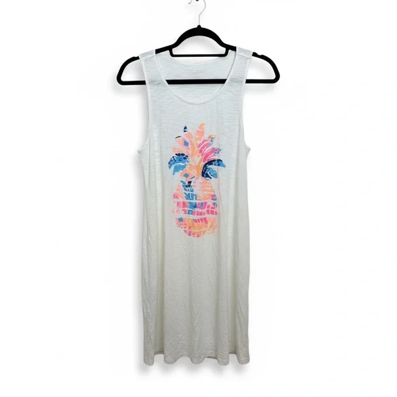 Lilly Pulitzer White Mini swim coverup dress - Picture 2 of 5